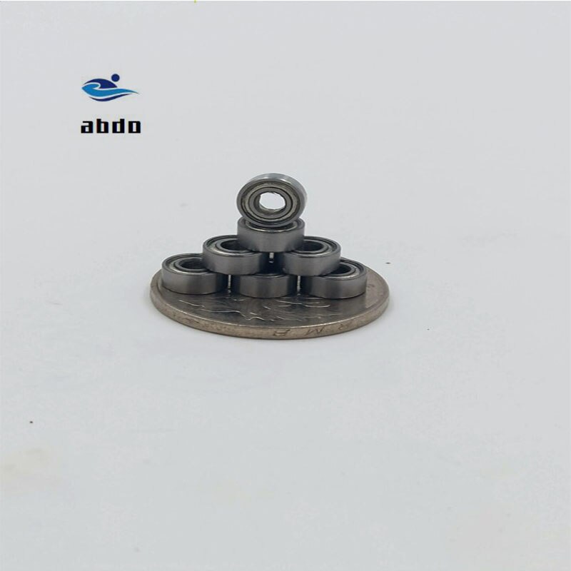 5 stk abec -5 mr117zz mr117z mr117 zz 7*11*3 mm rustfritt stål miniatyrtynnvegg dypsporkulelager