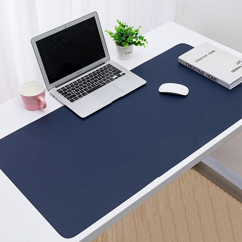 Große Computer Mouse Pad Gaming Mauspad Wasserdicht PU Leder Maus Matte Gamer XXL Mause Teppich PC Schreibtisch Matte tastatur pad