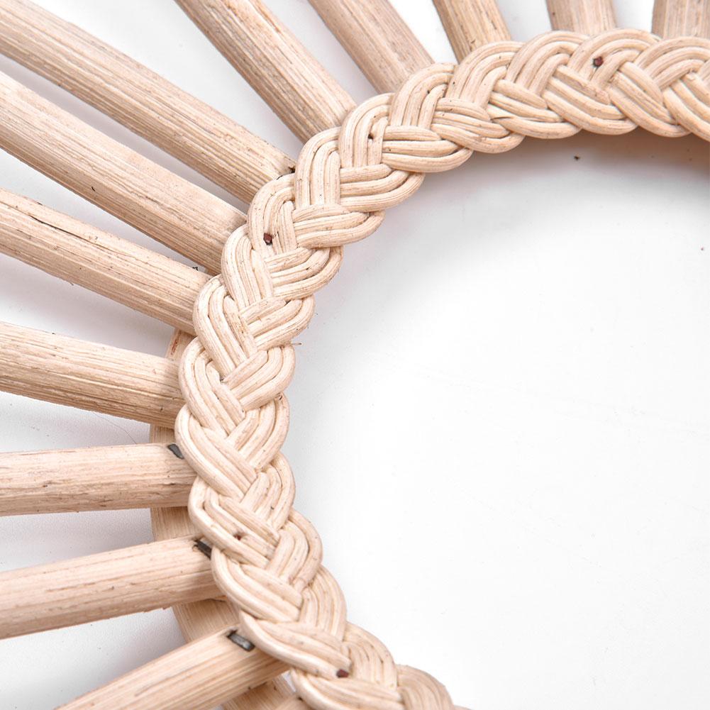 Rattan Twig Crafts Flower Frame Photo Wall Hanging Frame Ornament Wedding Birthday Party Decoration Decorative Crafts #