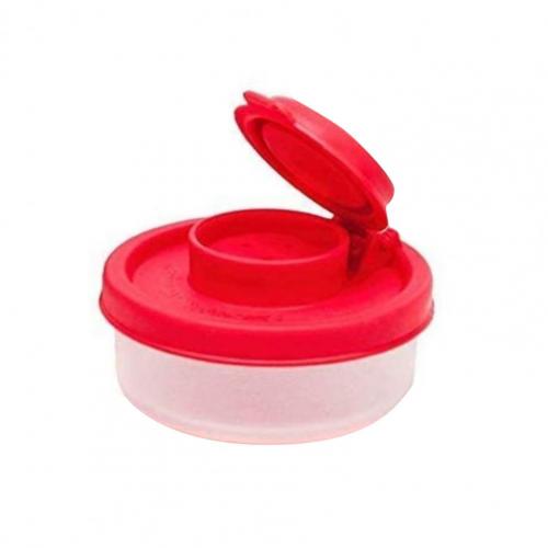 Kitchen Transparent Seasoning Jar Kitchen Spice Rack Condiment Bottle Double Lid Seasoning Box Whole Grain Storage Box: S