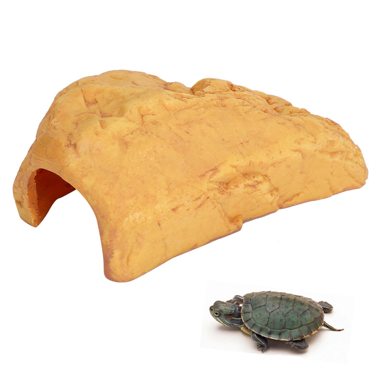 Aquarium Turtle Reptile Hiding Habitat Basking Hide Habitat Decor Reptiles Terrarium Aquarium Landscaping Fish Hiding Cave