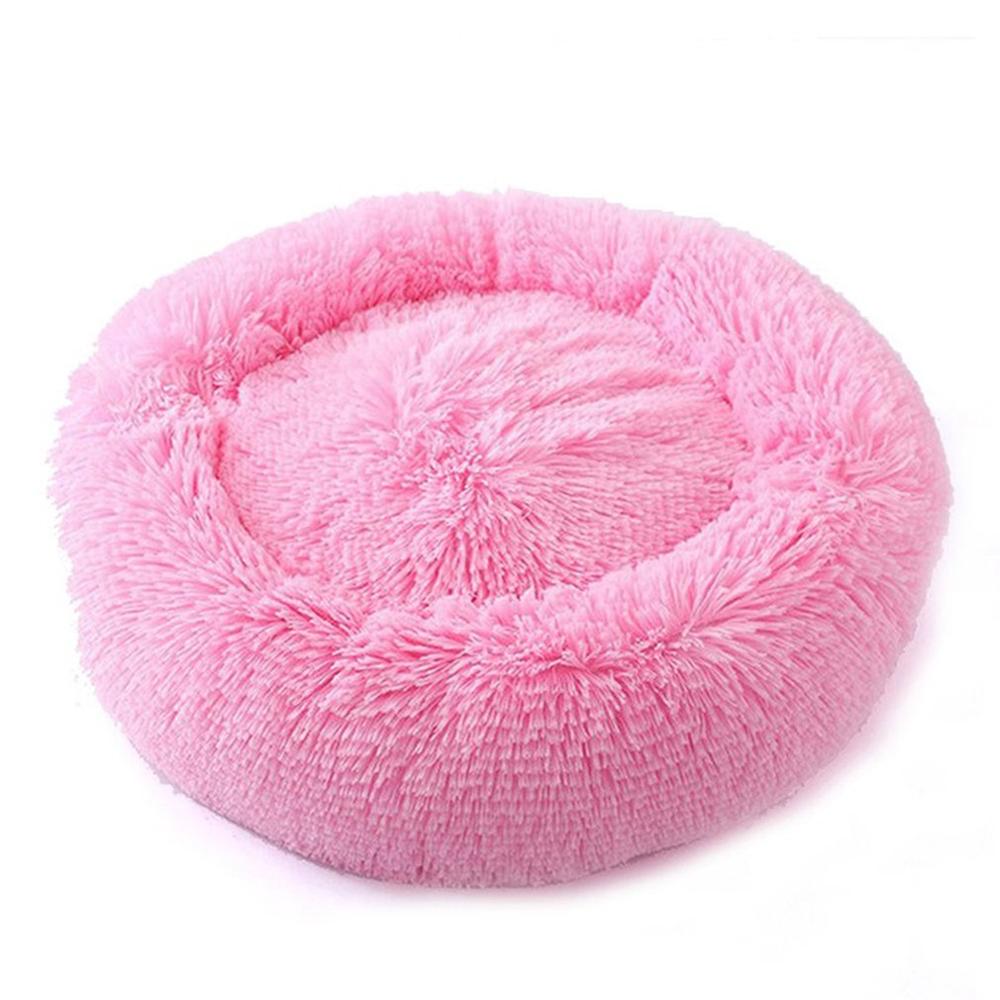 Pet Dog Bed Basket Dogs Beds For Large Bench Mat Chihuahua Kennel For Pet Supplies Sofa Dog House For Cat Big Cushion: pink