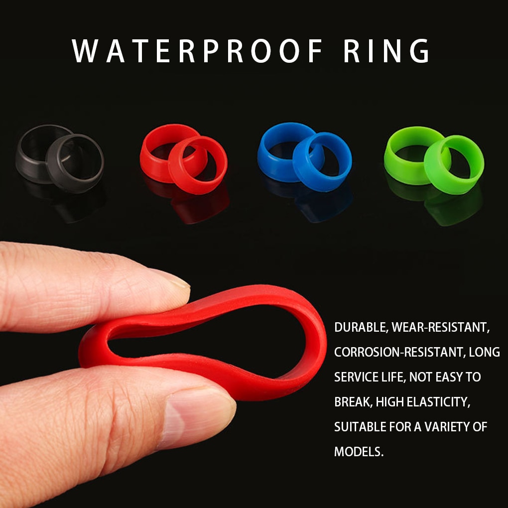 1Pcs Bicycle Seat Post Silicone Ring Dust Cover Cycling Silicone Waterproof Mountain Bike Seatpost Protector Bicycle Accessory