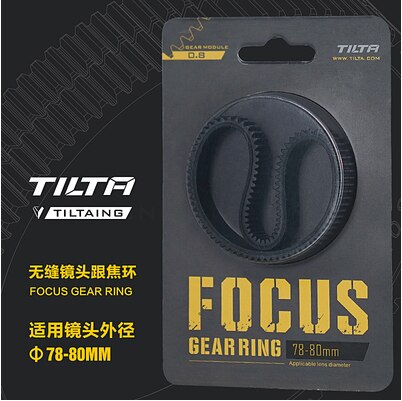 Tiltaing Nahtlose Fokus Getriebe Ring 360 Rotation Stille Folgen Fokus Ring Für SLR DSLR Kamera Zubehör Tilta TA-FGR: 78-80 mm