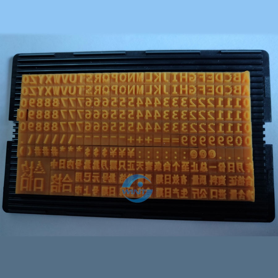 letters and numbers for coding machine,Manufacture and expire date lot number for stamping machine