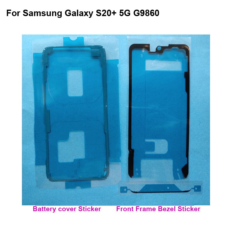 Plakband Voor Samsung Galaxy S20 + 5G G9860 3M Lijm Voor Lcd Draagframe Sticker Terug Batterij cover Tape S 20 + S20 Plus