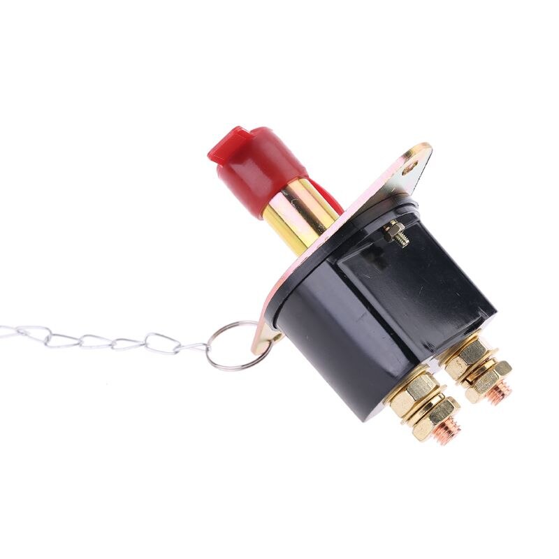Battery Isolator Switch Cut off Heavy Duty Power Kill With Metal Key 12v 200a 04