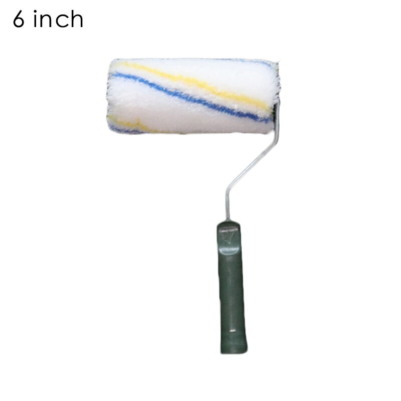 1pc Practical Multifunctional Paint Roller Brush Household Use Wall Brushes Tackle Roll Decorative Painting Brush Tool: 6 inches