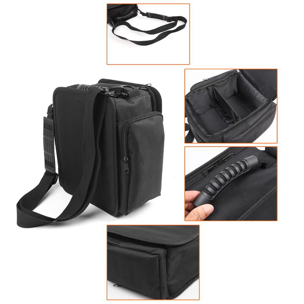 for Jeep Wrangler JL JLU JK JKU JT 2007-2022 Backseat Organizer Rear Under Seat Storage Bags Box Car Interior Accessories Black