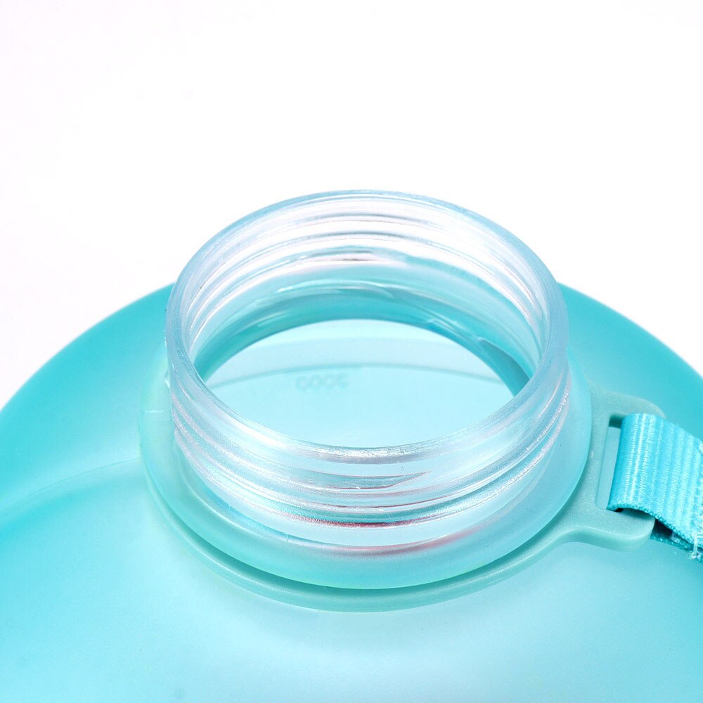 1 Gallon Water Bottle with Straw Time Marker 3.78L Large Capacity Fitness Sport Waters Jug safe and fall-resistant