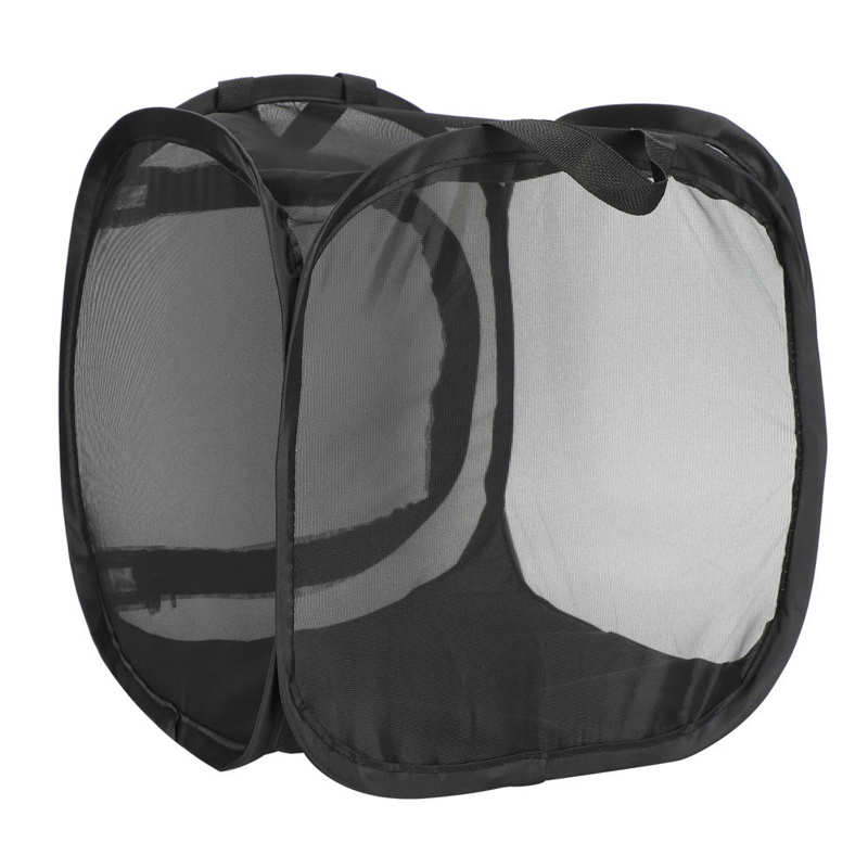 Insect Mesh Cage High Foldable Insect Cage Durable for Birds Supplies Food Dispenser