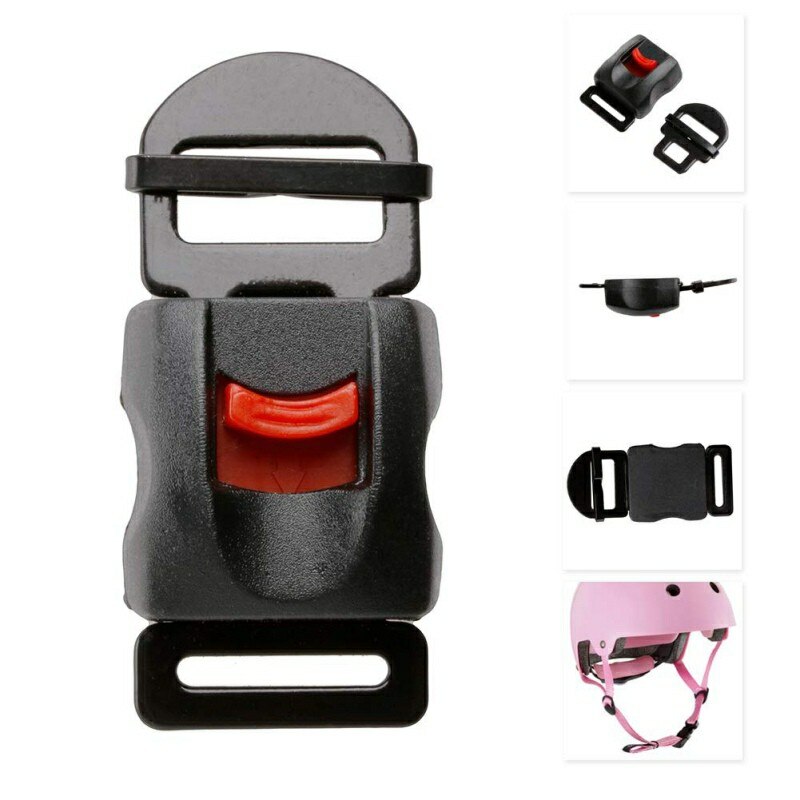 Motorfiets Zwarte Helmen Speed Clip Gesp Kinband Quick Release Disconnect