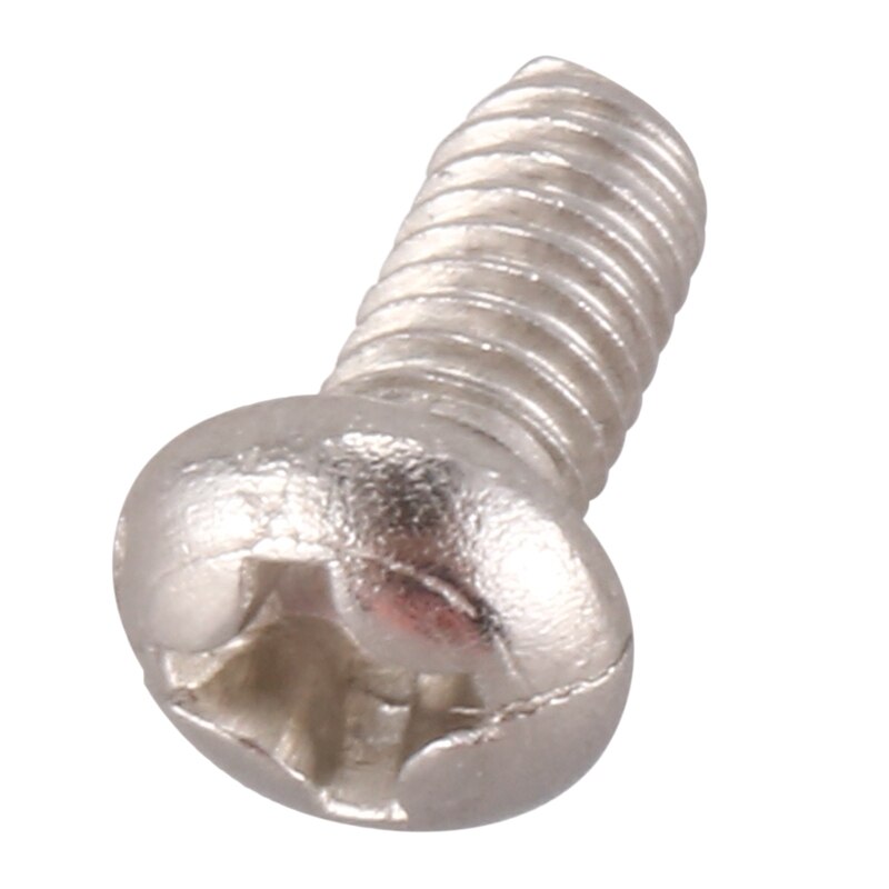 100pcs M3x6mm Recessed Crosshead Cross Head Threaded Screw Fasten Bolt
