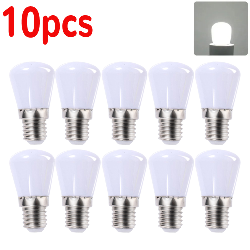 LED Refrigerator Lamp E12 Light Bulb 220V LED Refrigerator Lamp Screw Bulb for Refrigerator Display Cabinet Home Lighting: green