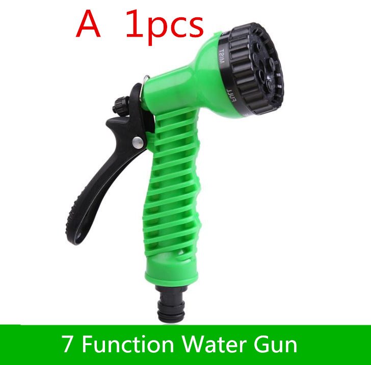 Pistolet D'Arrosage 7 Fonctions En Métal Avec Raccords Cuivre - Pour Jardin, Nettoyage Voiture Et Terrasse
