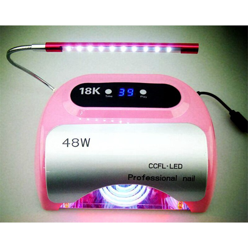 12W CCFL LED UV Spiral Tube for Led Nail Lamp Replacement Bulb for UV Gel Machine Nail Dryer