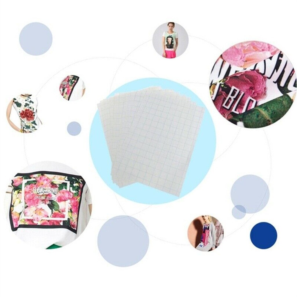 PrintOnMe Fabric Transfer Decal Pape T-Shirt Print On Heat Transfer Paper Sheets Sticker Decoration Shiny Clothes T-shirt Papers