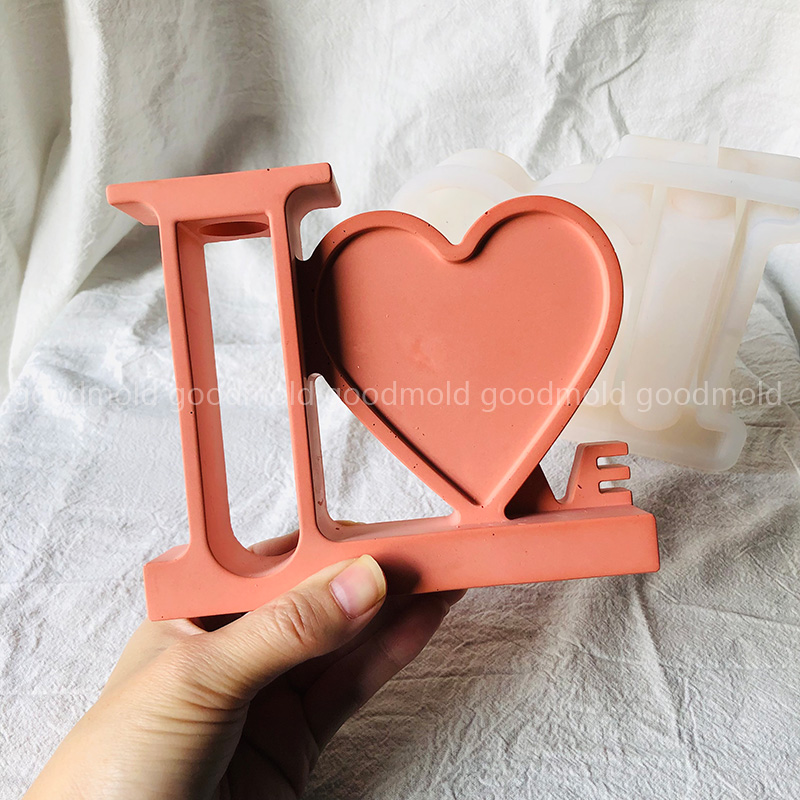 Hydroponic Plant Test Tube Silicone Mold Geometric Water Propagation Plant Vase Vessel Mold Aroma Plaster Test Tube Home Decor