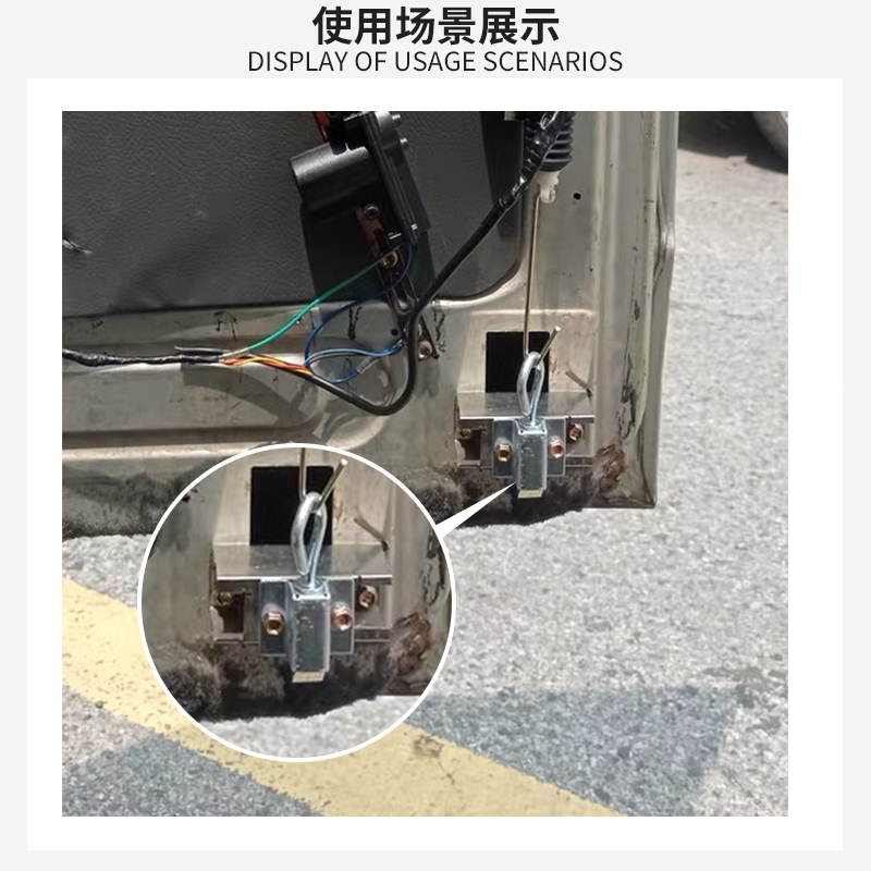 Latch Plug Pull Ring Door Pin Iron Buckle Push-pull Box Lock Door Pin Buckle