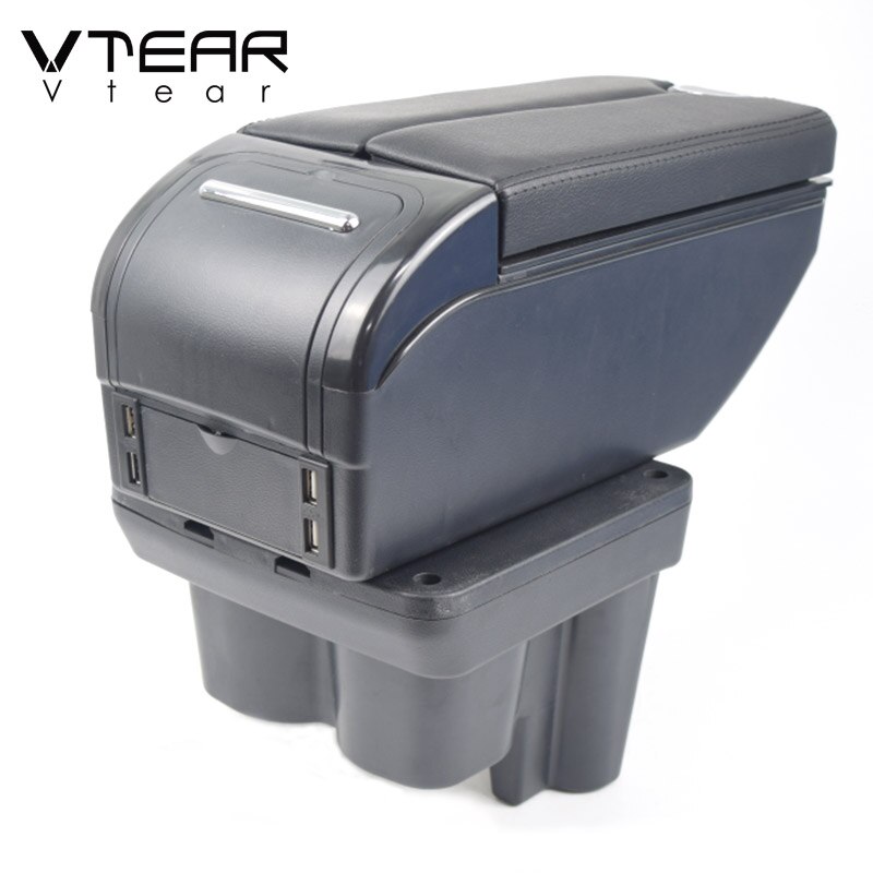 Vtear For Toyota Hilux Armrest Interior Center Console Storage Box Arm