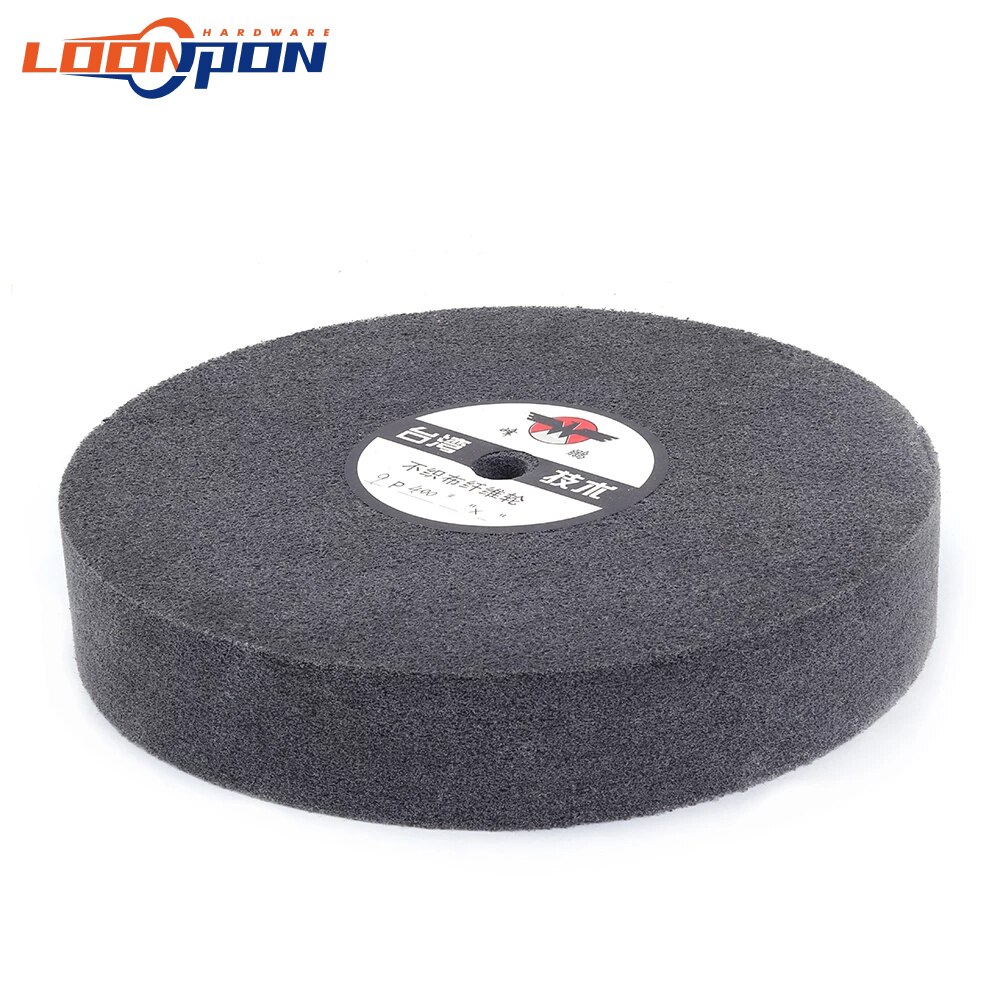150mm Nylon Fiber Wheel Disc Polishing Buffing Buffer Pad Grinding Disc Wheel Abrasive Tool Bore 16mm 2Pcs