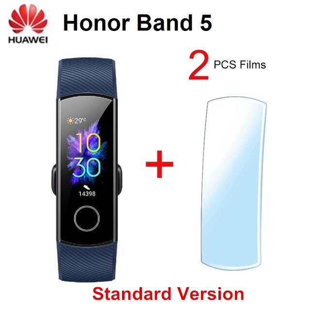 Originale Huawei Honor Fascia 5 NFC Versione Touch Screen Banda Intelligente Inseguitore di Fitness Frequenza Cardiaca di Ossigeno Nel Sangue Intelligente Banda Honor fascia 5: Blue1