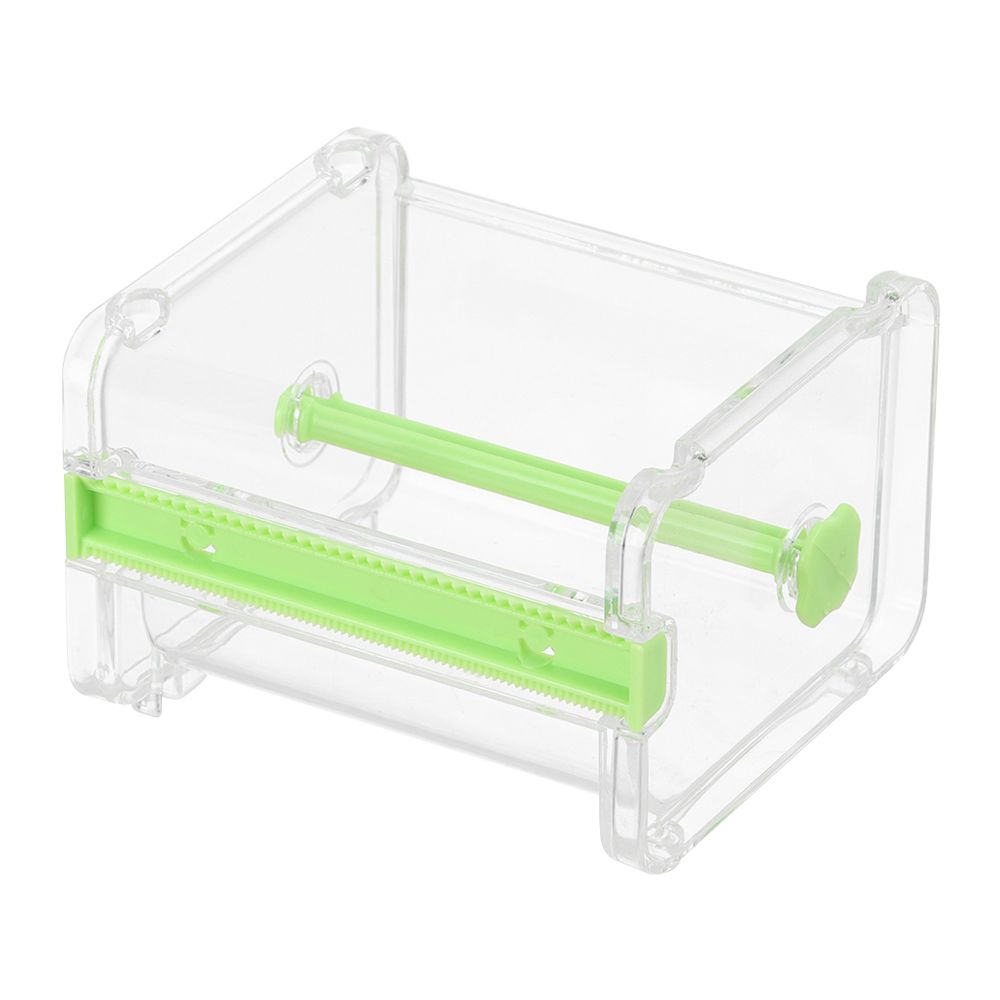 General Desktop Tape Dispenser Tape Cutter Washi Tape Dispenser Roll Tape Holder Office Supplies Stationery Tape Cutter 2022: green
