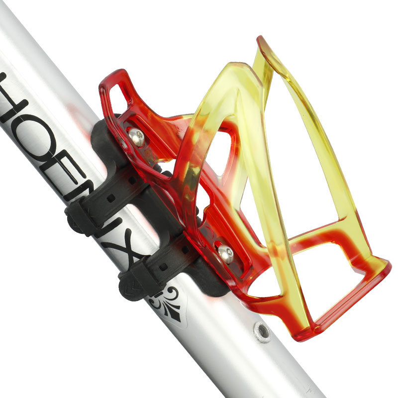 Stojak na bidon rowerowy Podstawa Konwerter Silikonowe paski antypoślizgowe Mtb Droga rower Uchwyt na butelkę adapter robić montażu Akcesoria rowerowe