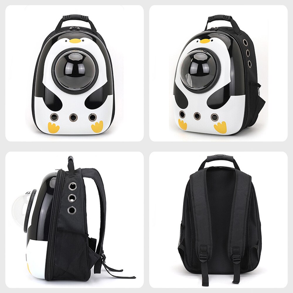 2022 1pc novo portátil transparente espaço cápsula gato mochila ir para fora ombro cão mochila acessórios de roupas
