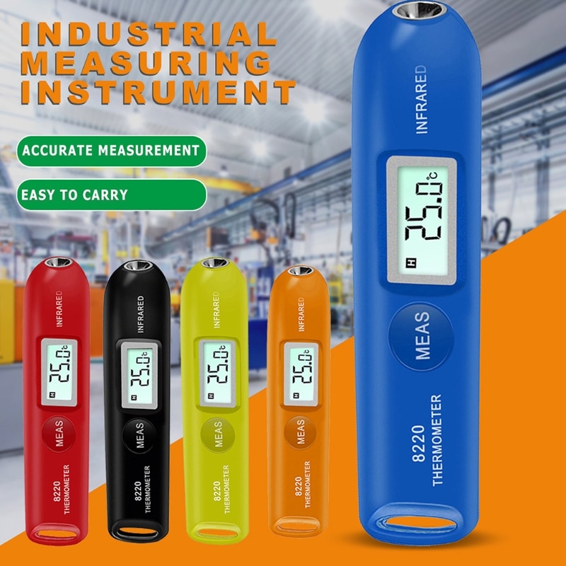 Food Cooking Infrared Thermometer Mini Handheld Portable Digital Electronic Handheld Portable Pocket temperature Pen Thermometer