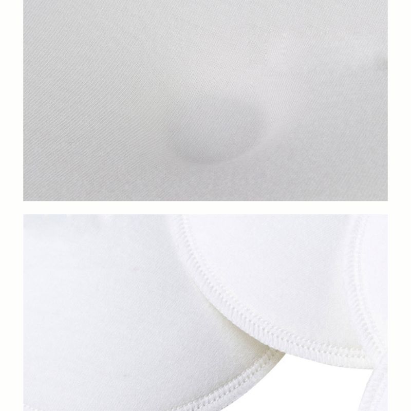 4PCS Washable Breast Pads Anti-overflow Maternity Nursing Pad Baby Breastfeeding