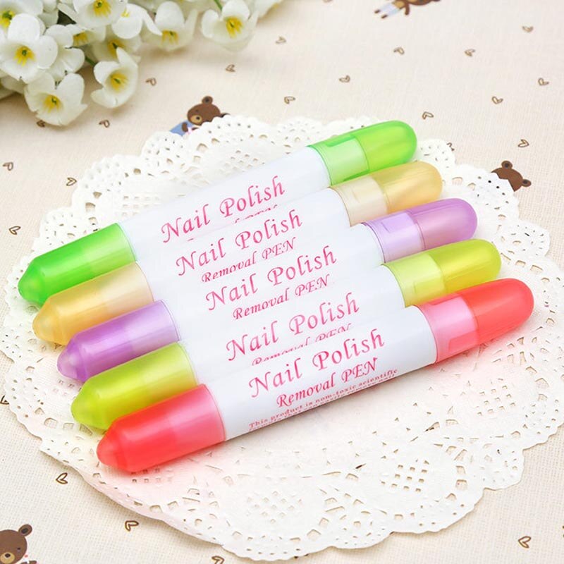 1 Pc Portable Polish Pe Nail Art Corrector Remover Refers To The Edge Pen Nail Supplies And Manicure Tools MP789