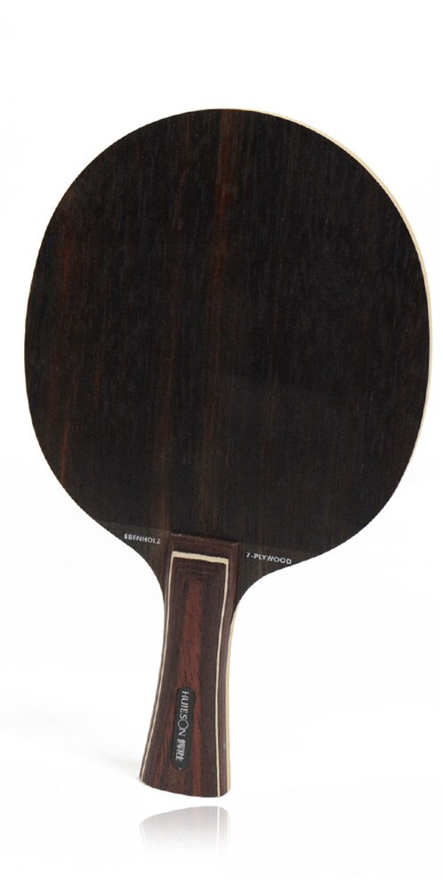 Huieson Super Hart Ebenholz Tischtennis-blatt 7 Ply Hoch Geschwindigkeit Ping Pong Klinge für Schnellen Angriff Offensive Spieler: Long Handle
