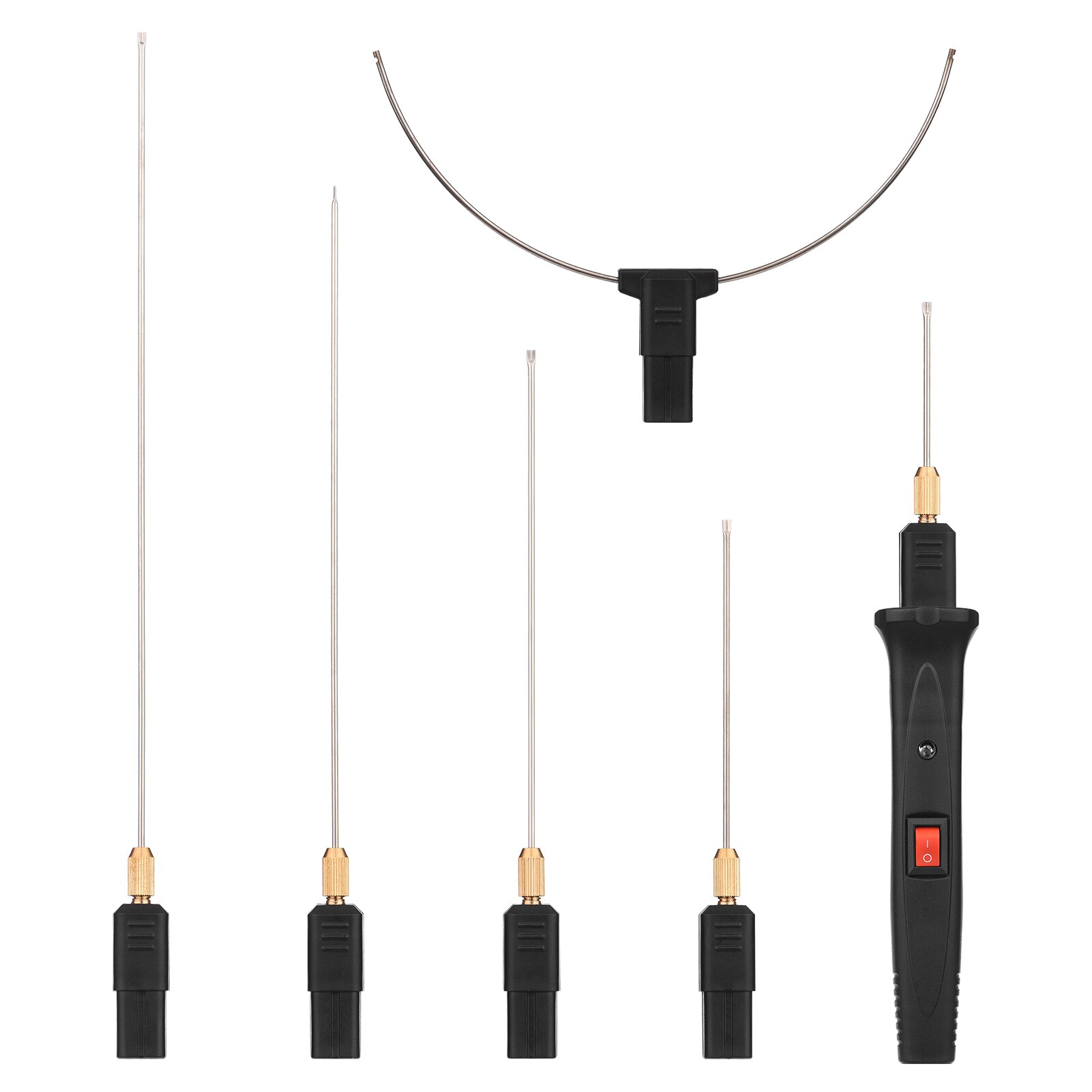 24W Elektrische Schuim Snijder Kit 0-300 ℃ Verstelbare Temperatuur Schuim Snijden Pen Wire Cutter Piepschuim Snijden tool Graveur: EU Constant Temp