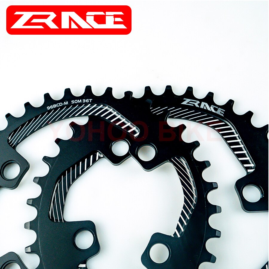 ZRACE bicicleta BCD 96 ancho estrecho bielas dentado plato rueda MTB montaña para Shimano M8000 M7000 M6000,32T 34T 36T 38T
