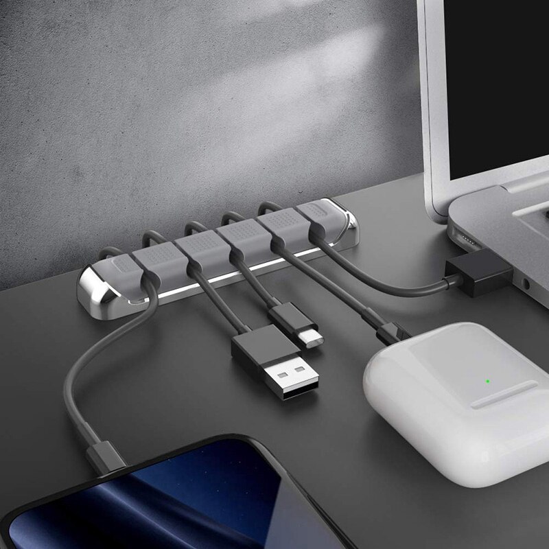 Kabel Klemme 5-See Position Kabel Organizer Halfter Schreibtisch Kabel Klemme für Befestigung USB Kabel/Netzkabel/draht