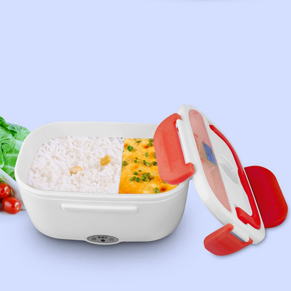 1.3L-1.5 L Portable Car Electric Lunch Box Food Storage Container Heater 40W 110V Food Grade Plastic Truck Oven Cooker