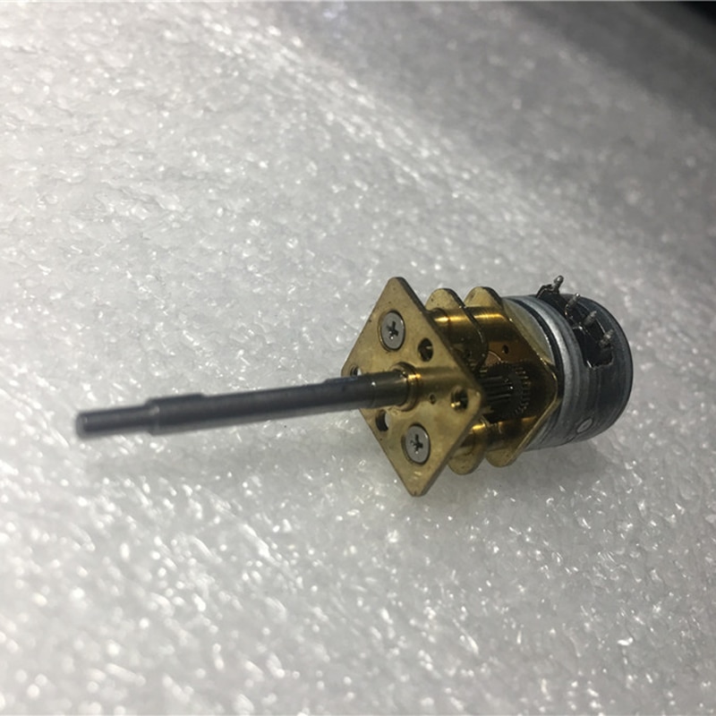DC 5V 2-Phase 4-draht 15mm Mini voll metall Getriebe 28mm Lange Welle Getriebe stepper Motor- Mikro Präzision treten Motor-