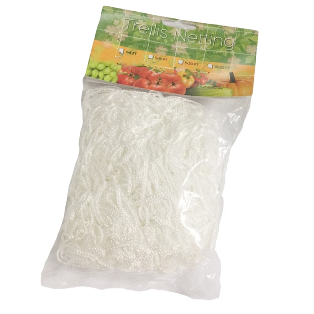 Trädgård spaljé nät växt stöd vinranka klättring hydroponics växa netto