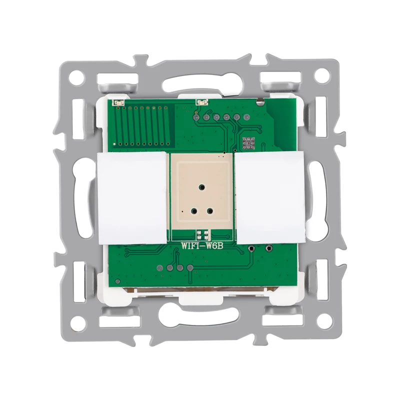 NYWP-wall mount module diy European standard white glass panel power socket switch button, hdmi, free combination of functions: black