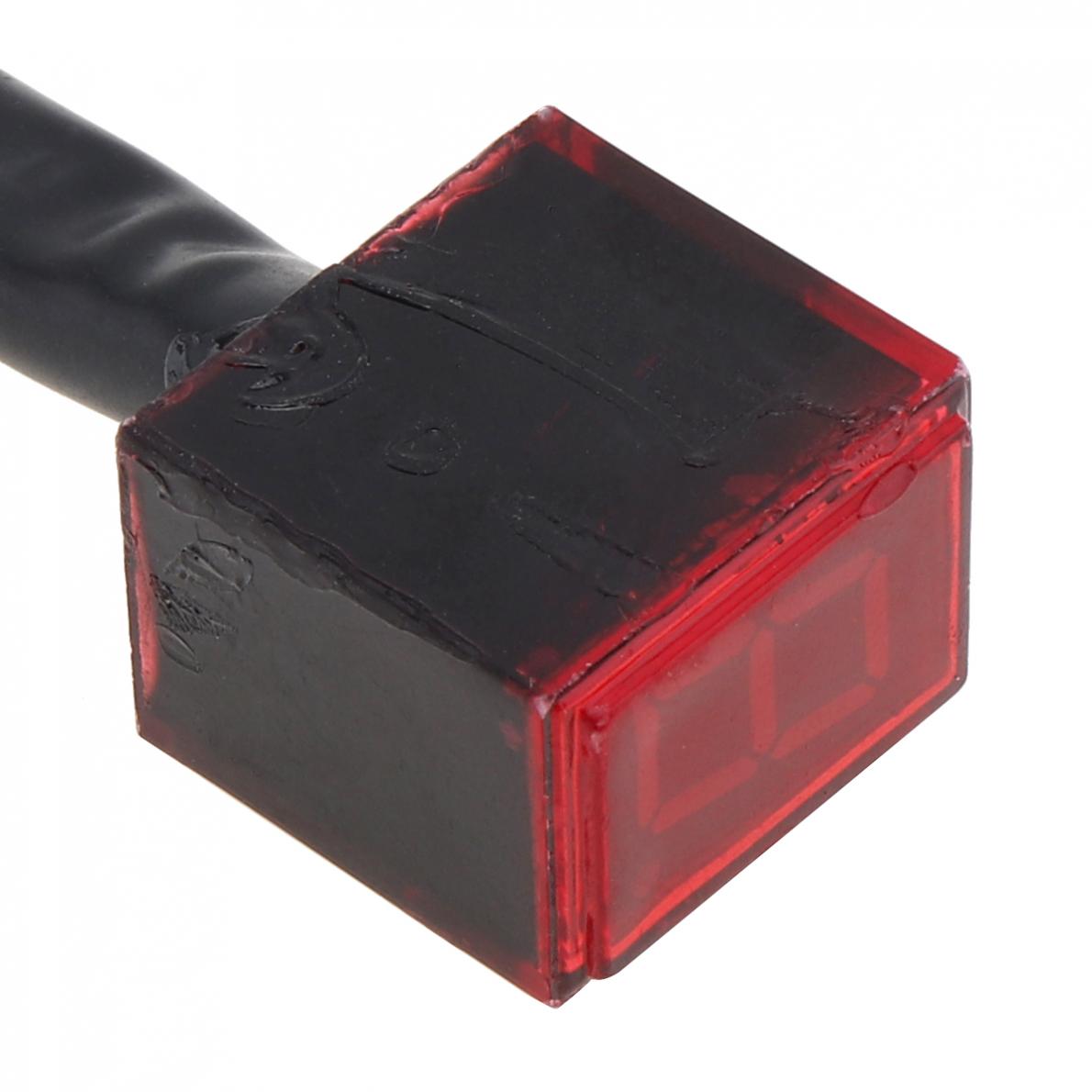 Universal Motorcycle Digital Gear Indicator Red LED Display Motorbike Gear Shift