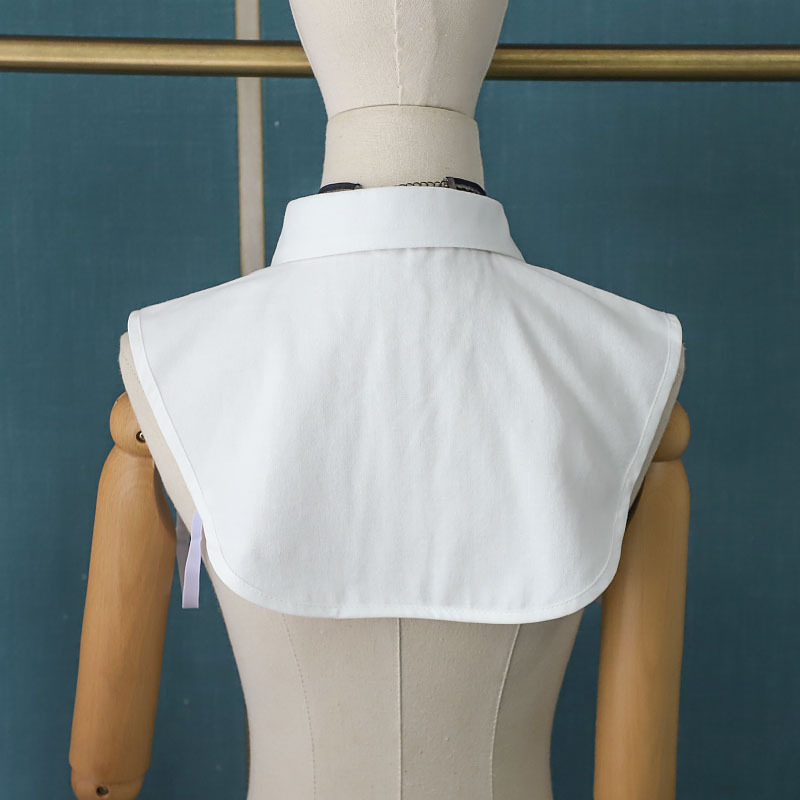 Support à revers faux col chemisier chemise femme, chemise, col détachable pour hommes vêtements accessoires