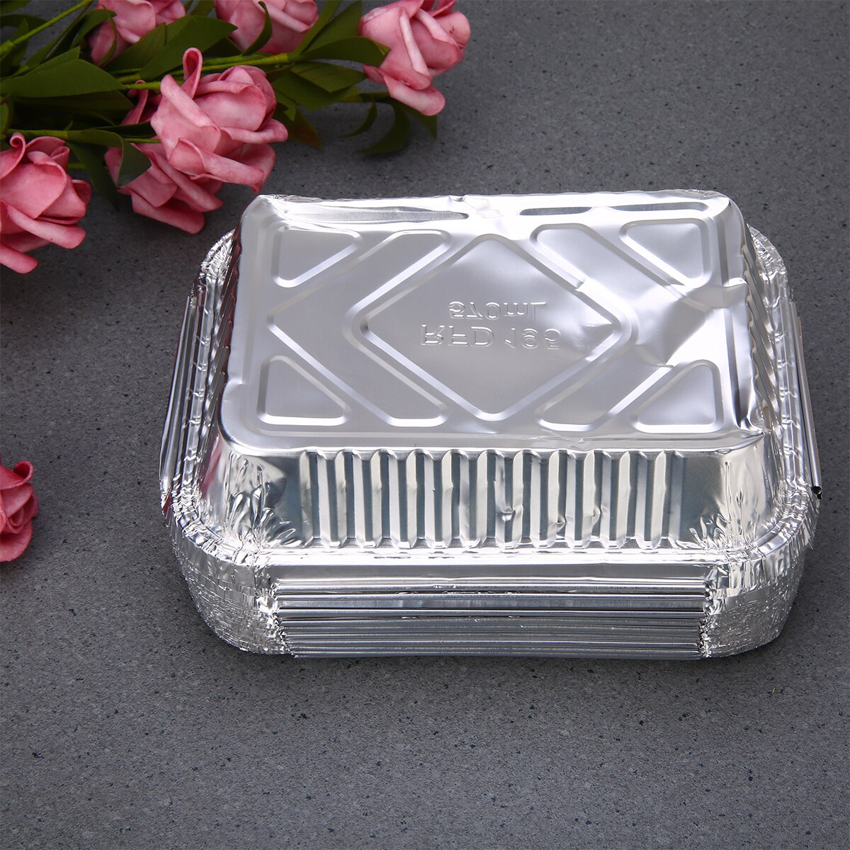 30Pcs Disposable BBQ Drip Pans BBQ Aluminum Foil Grease Drip Pans Grill Catch Tray For BBQ Outdoor Supplies