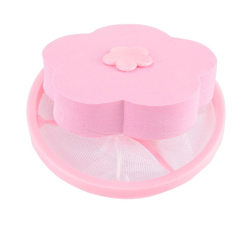 Reusable Washing Machine Floating Lint Mesh Bag Portable Washer Lint Catcher MU8669