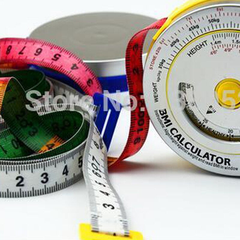 BMI measure tape BMI Calculator Health Tape Measure Mass Index with Retractable