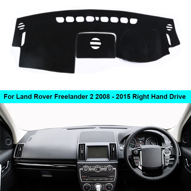 Car Inner Dashboard Cover For Land Rover Freelander 2 - Dash Mat Carpet Cushion Sun Shade Dash Mat