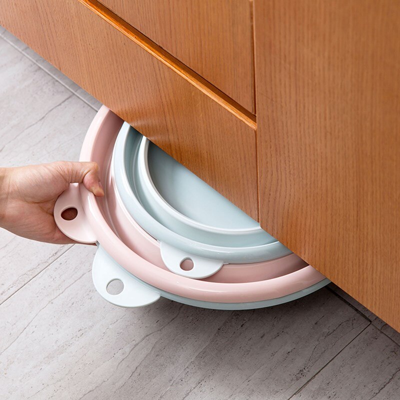 Portable Folding Bucket Foldable Basin Tourism Outdoor Folding Bucket Fishing Camping Car Wash Bucket Outdoor MJ829