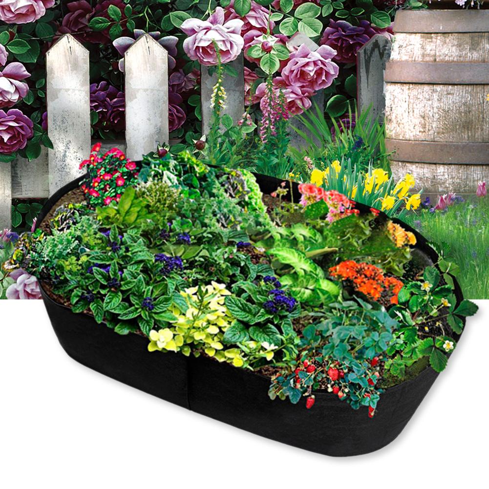 Vilt Groente Plant Grow Bag DIY Potato Grow Planter Tomaat Bloemen Planten Container Bag Thicken Tuin Pot Tuin