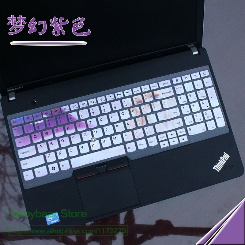 15 tommer silikone tastatur cover til lenovo thinkpad  e531 w540 t540 t550 e555 e560 e570 s531 w541 e540 e545 t540p e550 e530c