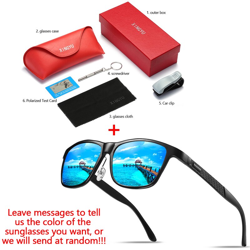 Sunglasses for Driving the Car UV400 Polarized Sunglasses for Men Driver Goggles Outdoor Sports Fishing Eyewear Sun Glasses: Black